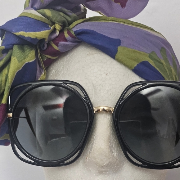 AUTHENTIC DIOR SUNGLASSES W/CASE AND CARD - Picture 3 of 5